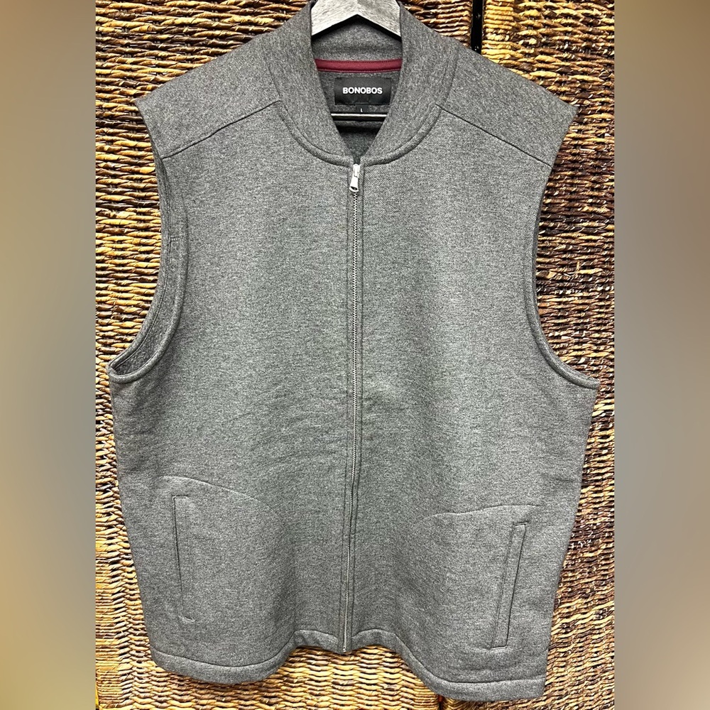 Bonobos Gray Vest
